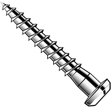 Vis à bois CSA Torx Simpson - 5x35mm, Boite de 250, Inox