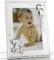 New Baby silber Foto Rahmen mit Teddy und Luftballons für 12,7x 17,8cm Foto