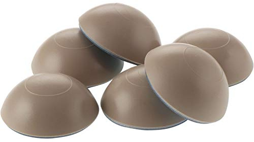 vasalat Türpuffer selbstklebend 32mm - Türstopper Wand beige, 6 Stück