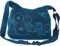 GURU SHOP Schultertasche, Hippie Tasche, Goa Tasche - Petrol/türkis, Unisex - Erwachsene, Baumwolle, 23x28x12 cm