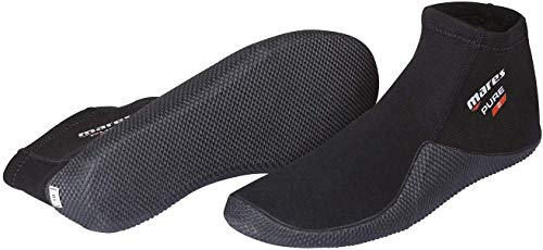 Mares Dive Pure 2MM Tauchschuhe Unisex – Erwachsene Schwarz 36/37