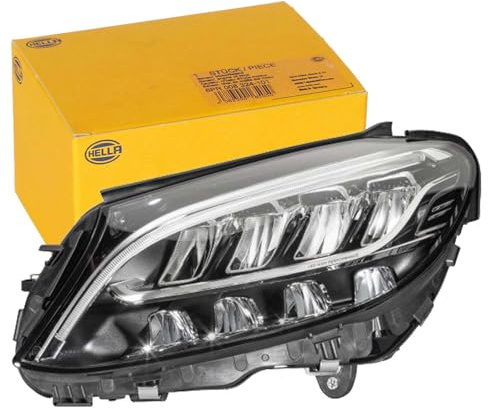 HELLA 1EX 013 063-511 LED Scheinwerfer - Mercedes-Benz C-Klasse (W205) | Kompatibel mit: MERCEDES-BENZ C-CLASS, C-CLASS Cabriolet, C-CLASS Coupe, C-CLASS T-Model