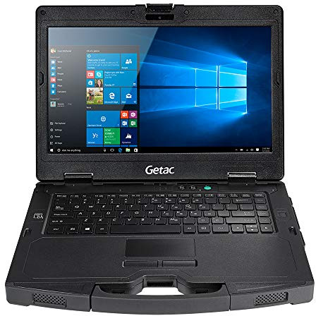 Getac S410, Core i5-6300U - 2.4GHz, 16GB, 256GB SSD, 14 inch (35.6 cm) Full HD Touchscreen, WiFi, Bluetooth, HDMI, Win 10 Pro 64 Bit, Illuminated DE Keyboard & RS232