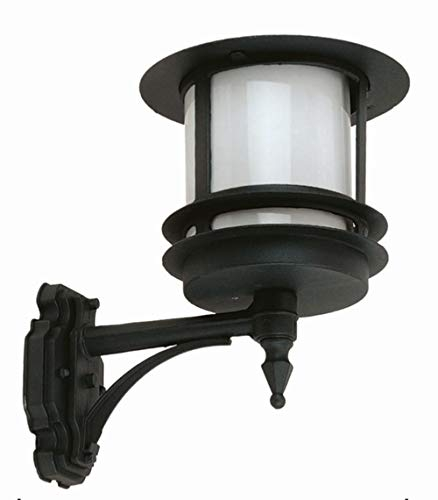 Licht-Erlebnisse Outdoor Wandlampe NADO Aluminium IP43 Rustikal E27 Außenleuchte Terrasse Hauseingang Garten
