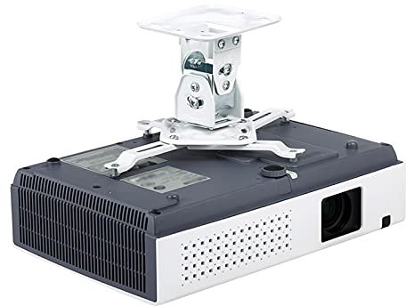 sararui Support Videoprojecteur Support de Montage de Plafond de projecteur de projecteur avec Bras de pivotement Extensible réglable Support Videoprojecteur Plafond