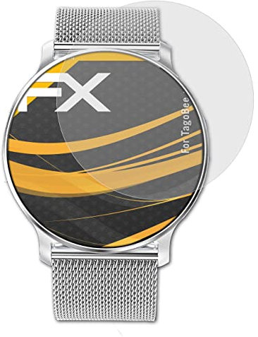 atFoliX Panzerfolie kompatibel mit TagoBee ny03 Schutzfolie, entspiegelnde und stoßdämpfende FX Folie (3X)