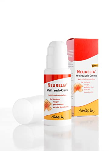 Weihrauch Creme Neurelia 100 ml | zur täglichen Intensivpflege bei trockener, rissiger oder geröteter Haut | auch therapiebegleitend bei Neurodermitis