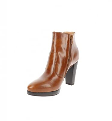 Nero Giardini I205040D Tronchetti Donna in Pelle - Cuoio 39 EU