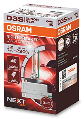 Osram XENARC NIGHT BREAKER LASER D3S - NEXT GEN - Faltschachtel