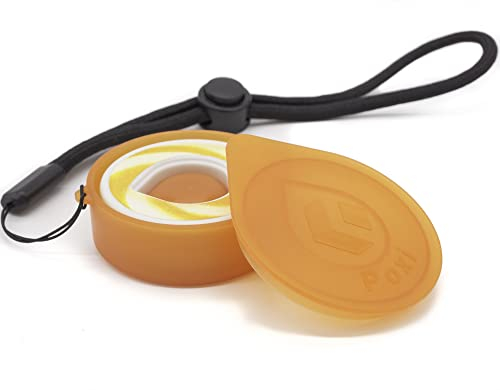 Kumetic Poxi Aufbewahrungsbox passend für Air Up Duft-Pod/Aroma-Pod - Zur Luftdichten Aufbewahrung - Schutzhülle Aroma-Box - mit Schlaufe - Made in Germany
