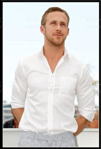 Poster Ryan Gosling Poster Tv Movie Actor Poster Leinwand Malerei Poster Und Drucke Wandkunst Bilder Art Decor 50X70Cm Kein Rahmen