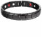 AMZLORD 5er Ultrastarkes Titan Magnetarmband for Damen Männer, Antistatischer Magnet Armbänder Gewichtsverlust Armband, Titanstahl Magnetisches Titan Armband Anti-Ermüdungsband (Schwarz)