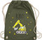 Turnbeutel Rucksack - Bagger Baumaschine Baufahrzeug Bagger-Fan Baustellenfahrzeug - Unisize - Olivgrün - kindergarten-rucksack sportbeutel kita baggerfahrer baustellenfahrzeuge beutel
