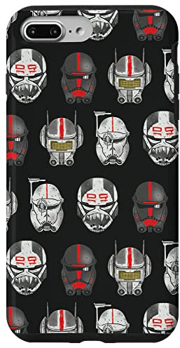 iPhone 7 Plus/8 Plus Star Wars The Bad Batch Clone Force 99 Helmets Case