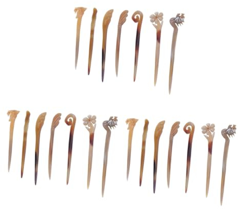 Didiseaon 21 Piezas Pasador De Pelo Palillos De Metal Pasadores De Pelo Clip De Pelo Accesorios Para El Cabello De Niñas Palillos De Pelo Japoneses Chinos Horquilla De Pelo Vintage Palo De