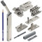 Blum Aventos HK-XS 20K1101T Kraftspeicher Set 12-tlg., Klappenbeschlag mit Tip On und Clip Top Scharniere für Holz- und Alufronten