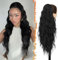 BARSDAR Pferdeschwanz Haarteil Schwarz, Ponytail Extension mit Kordelzug 66cm Lang Lockige Wellige Pferdeschwanz Haarverlängerung für Damen Synthetik Pferdeschwanzverlängerung - Natürliche Schwarz