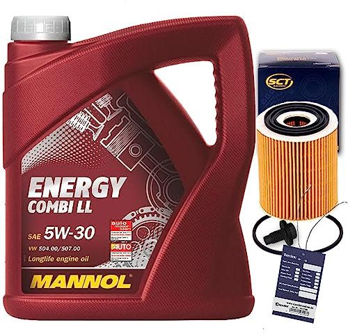 BandelOne enthält Ölfilter+Mannol 5W30 Öl passend für 1.6 Mini R50 R53 R52 Cooper One S Works