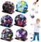 TZQFROCE Jump Ball 6 Stück Space Ball Moonball Sprünge Gummiball für Kinder Mini Jumper Ball Hüpfbälle Spielzeug Geschenke für Kinder im Freien Interaktives Spielzeug zum Stressabbau