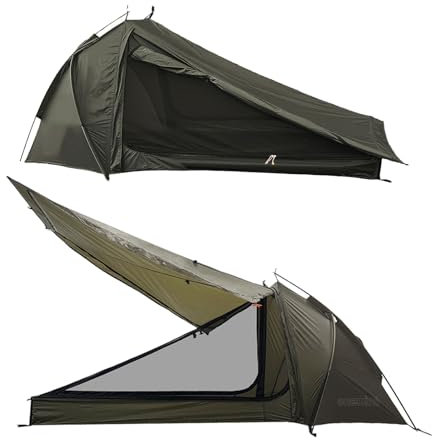 onewind Campingzelt für 1 Person, 3 Saison Ultraleichtes Wasserdichtes Rucksack Zelt Outdoor Kompaktes Zelt Angelzelt mit Kleinem Packmaß für Camping Wandern Trekking