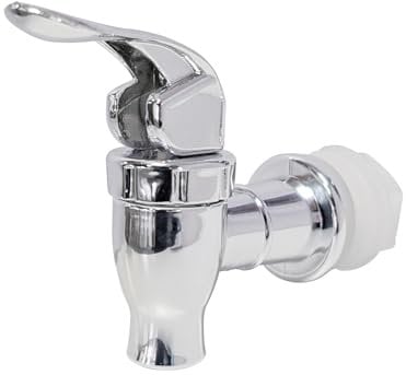 Rink Drink Replacement Spout for Glass Drinks Dispensers – Durable Plastic Tap with Lever for Smooth, Spill-Free Pouring – Easy Tool-Free Installation, Fits Standard Rink Drink Dispensers