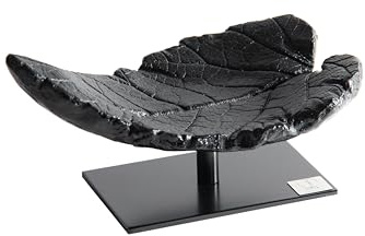 Schönbeck Design Ablage für Schmuck und Uhren aus Edelstahl hochglänzend poliert/Steinguss - Made in Germany (Schwarz)