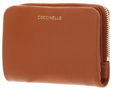 Coccinelle Leder Geldbörse C-Me Softy Wallet Crab Hellbraun