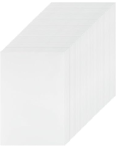 Aundhegrtt Freezer Paper(100 Sheets) 8.2 X 11.8 Inches for Puzzles for DIY Crafts Sewing Projects and for Applique Creation
