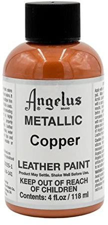 Angelus Leather Paint 4 Oz Copper