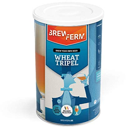 Brewferm - Kit birra Wheat Tripel – Set per birra fai da te – 15 litri – Una birra dorata con un aroma sottile e speziato