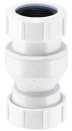 McAlpine in Line Vertical Non Return Valve with Inlet & Outlet Connection for 19/23mm Pipe - CONVALVE-125