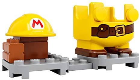 LEGO 71373 Super Mario Baumeister-Mario - Anzug- Erweiterungsset, Baumeister Power-Up Pack