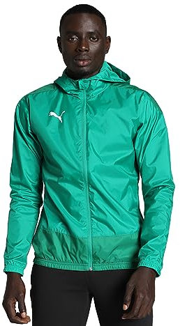 PUMA Herren teamGOAL 23 Training Rain Jacket Trainingsjacke, Pepper Green-Power Green, 3XL