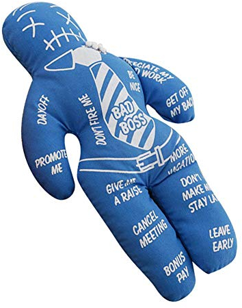 Currentiz Personalisierte Revenge Voodoo Doll Mit Stift Voodoo-Puppe Rache-Voodoo-Puppe 4 Farben Erhältlich