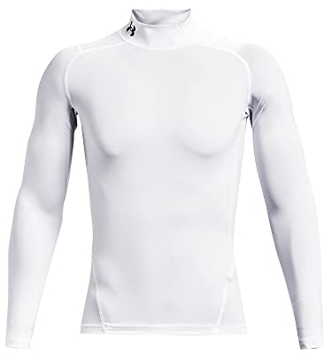 Under Armour Hombre UA HG Armour Comp Mock LS Shirt