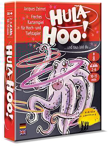 Drei Hasen in der Abendsonne GmbH Hula-Hoo! Freches Kartenspiel für die ganze Familie
