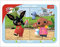 Trefl, Puzzle, Rahmenpuzzle mit Unterlage, 10 Teile, Spiel mit Bing, für Kinder ab 2 Jahren