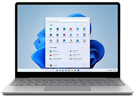 Microsoft Surface Laptop Go 2 (Windows 11, écran tactile 12,4, Intel Core i5, 8 Go RAM, 256 Go SSD, clavier AZERTY français) - Platine - L'ordinateur portable Surface le plus léger