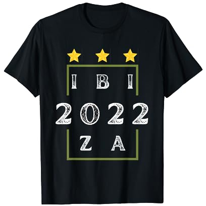 Vacaciones turísticas de Ibiza Islas Baleares amigos Camiseta