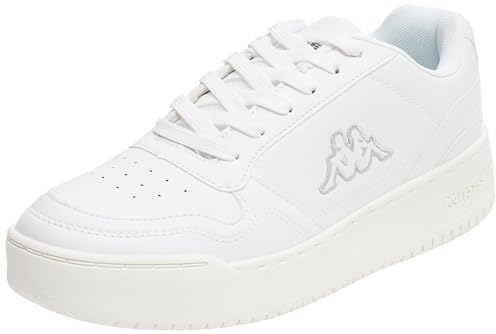 Kappa Unisex Stylecode: 243301oc Dunkley Oc Women Sneaker, Weiß, 39 EU