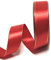 s.dekoda Satinband 25m x 25mm Rot - Gold Weihnachtsband Schleifenband Dekoband Geschenkband [1371]