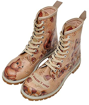 DOGO Long Boots - It wasn't me - Vegane Damen Boots und Nachhaltige und Bunte Stiefeletten - Trendige Bequeme Stiefel für Damen