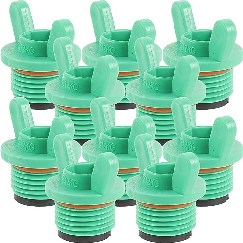 Yardwe 10 Pièces Bouchon De Fuite Pour Tuyau Darrosage Bouchon Deau Pour Tuyau Bouchon De Tuyau Darrosage Bouchon Dextrémité De Tuyau Bouchon De Tube Plastique Oreille Capuchon De Prise