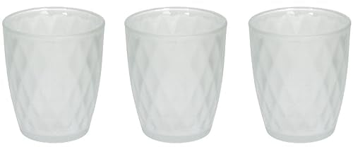 Tognana Jenny Mat Lot de 3 verres 320cc Verre Blanc