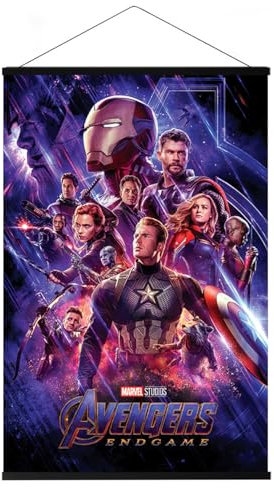 Close Up Marvel Avengers Endgame - Poster (One Sheet - Hauptmotiv) (Größe: 61cm x 91,5cm) (Poster & Magnetische Posterleisten)
