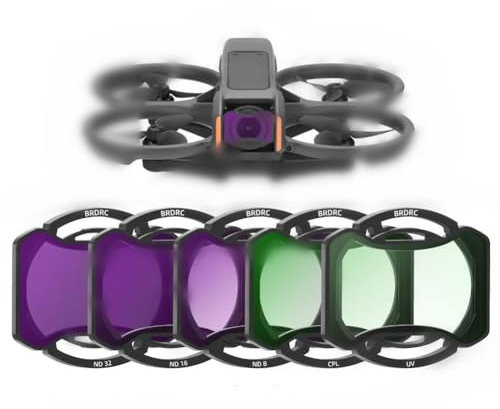 for DJI Avata 2 Nd Filters,Magnetic Camera Lens Filters for DJI Avata 2,ND8 ND16 ND32 Polarizing Neutral Density HD Filter Lens Protective Protector Cover for DJI Avata 2