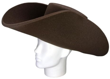 Brauner Riesen-Cowboyhut, YMCA-Hut, handgefertigter Cowboyhut, Vintage-Hut, Cowboy-Partyhut, Cowboyhut für Herren, 40 Gallonen