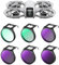 K&F Concept ND & CPL Filter Set Kompatibel mit DJI NEO, 6 stück Filter UV, CPL, ND8, ND16, ND32, ND64 Polarisator Neutraldichte Drohne Objektivfilter, Multi-Beschichtung HD Optical Glas Aluminium