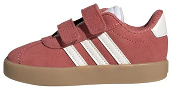 adidas Unisex Baby VL Court 3.0 Shoes Infants, Preloved Scarlet/Core White/Bright Red, 9.5 UK Child
