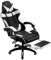 Mi Ko Mi Ka Silla Gaming para Escritorio, Oficina y Juegos Online Giratoria. Silla Cómoda de Altura Ajustable para Gaming ergonómica, de Piel sintética (SILLA-GAMING-813F-BLANCO-GJ)
